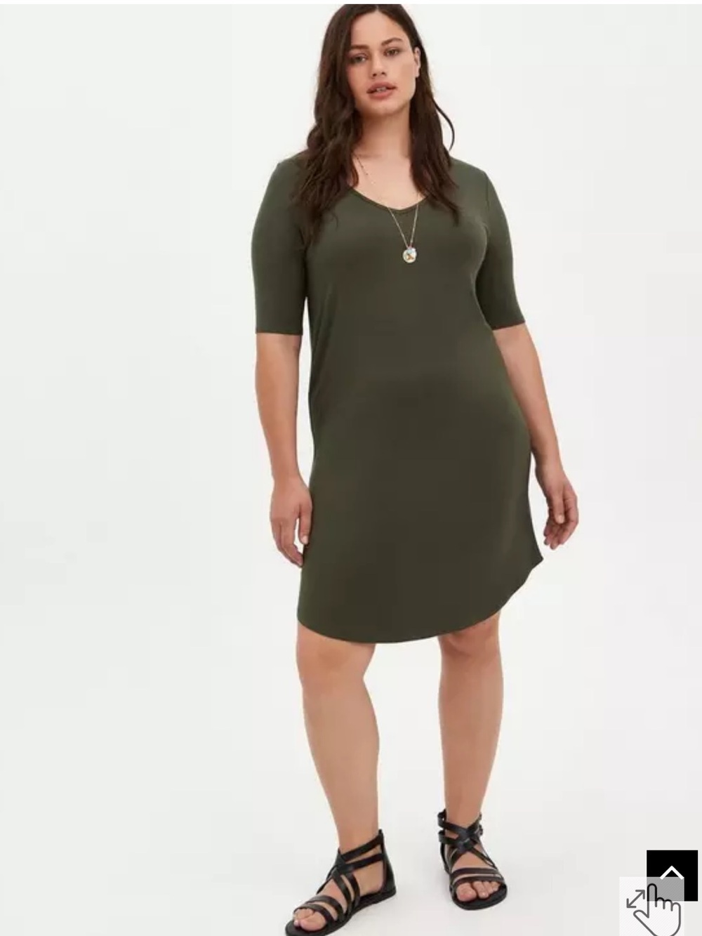 🎉5 for $45🎉 torrid super soft short dress size 2X